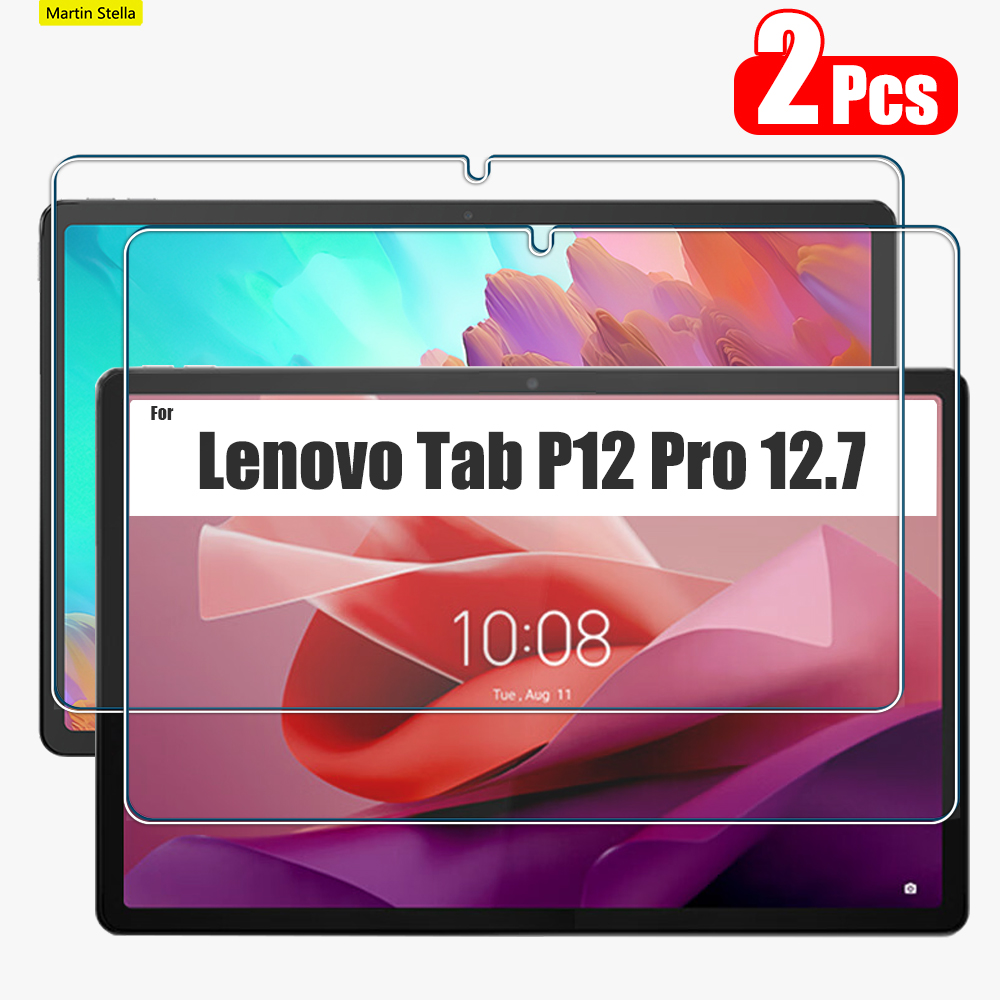 Lenovo Tablet P12 Accessories - 2 Stück gehärtetes Glas Displayschutzfolie für