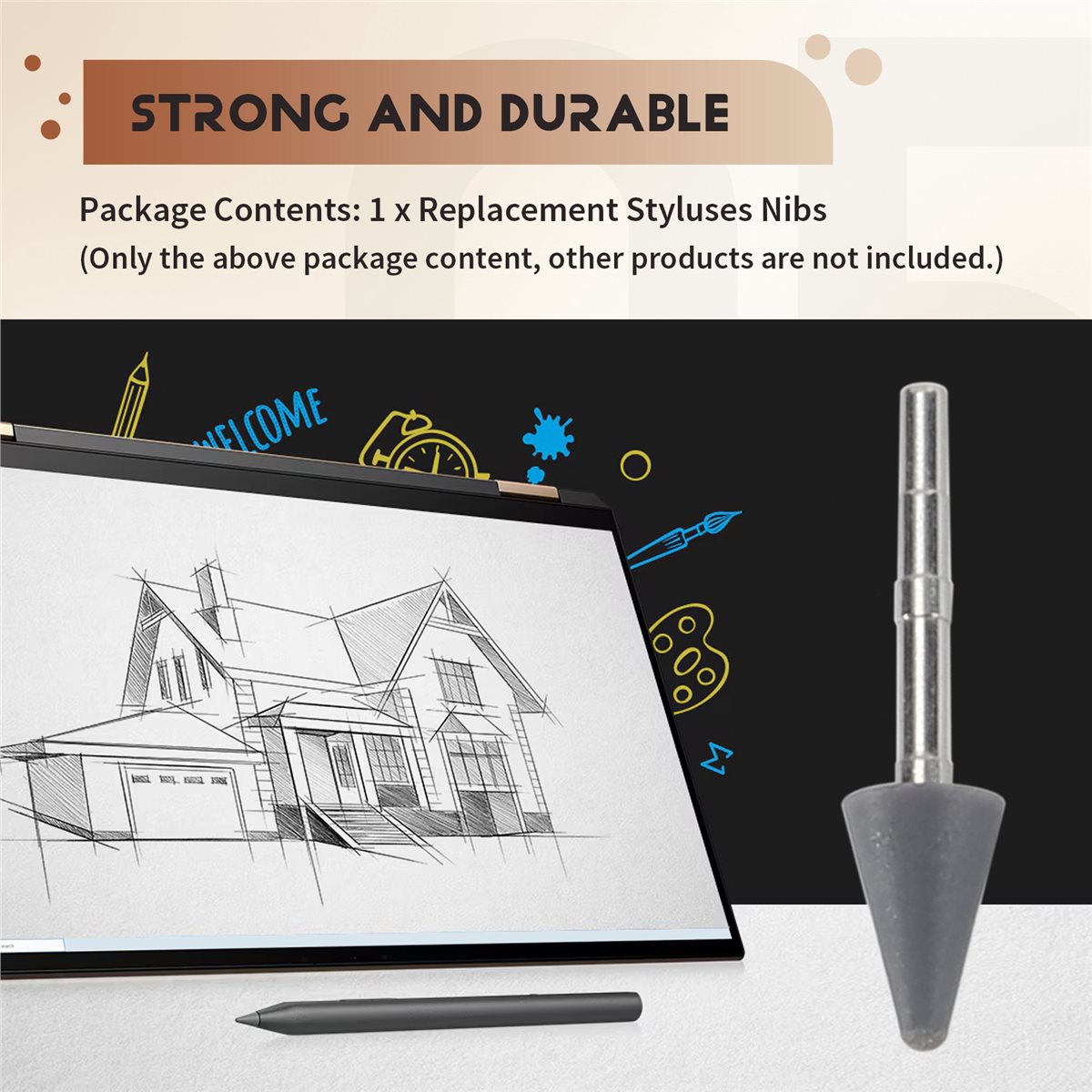 Stylus Replacement Tip - Aktive Phasen-Stylus-Spitzen als Ersatz für HP