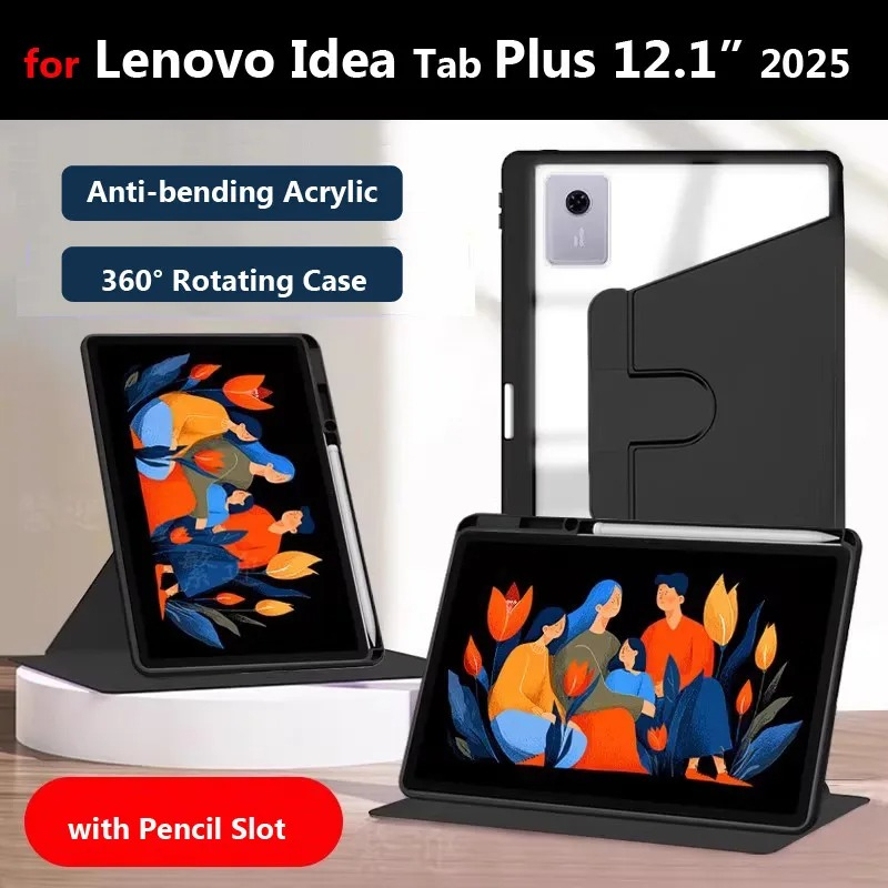 Lenovo Tablet P12 Accessories - 360 ° Rotationshülle für Lenovo Idea
