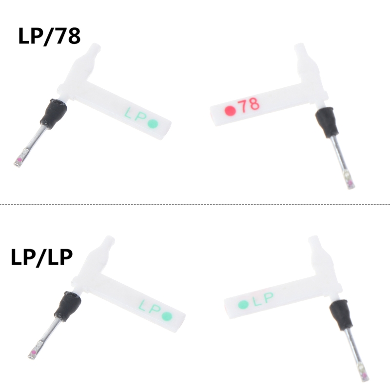 Stylus Replacement Tip - Plattenspieler-Ersatz stift zum Berühren mit doppelseitiger