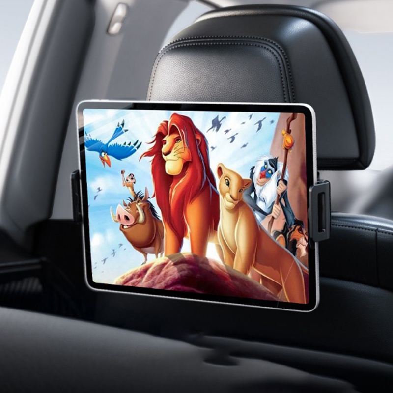 Car Accessories Tablet Holder - 360-Grad-Drehbare Auto-Kopfstützen-Tablethalterung Tragbarer iPad-Ständer Auto-Rücksitz-Kissenhalterung für