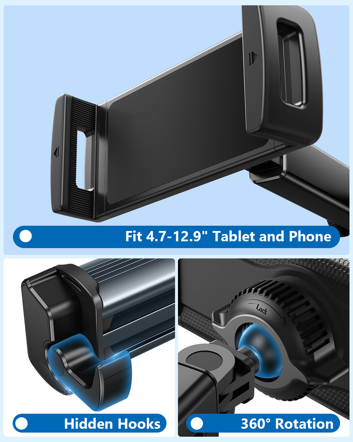 Hipacool Auto Tablet Halter St – Car Accessories Tablet Holder Bewertung und Preis
