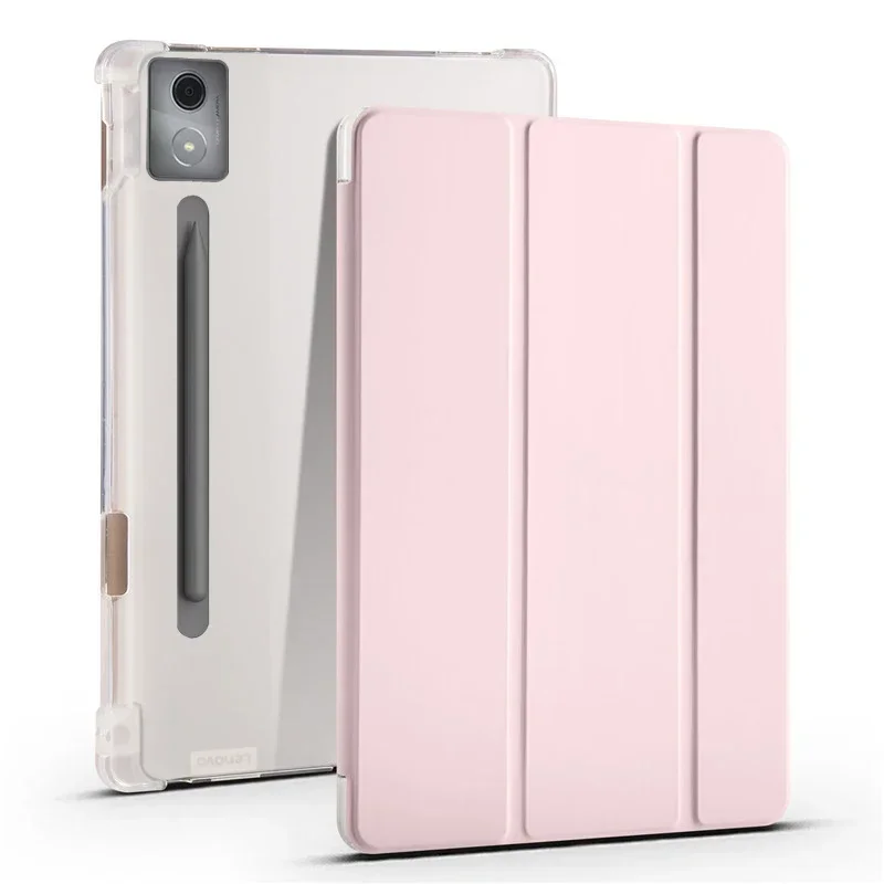 Dreifach faltbare PU-Leder-Sch – Lenovo Tablet P12 Accessories Bewertung und Preis