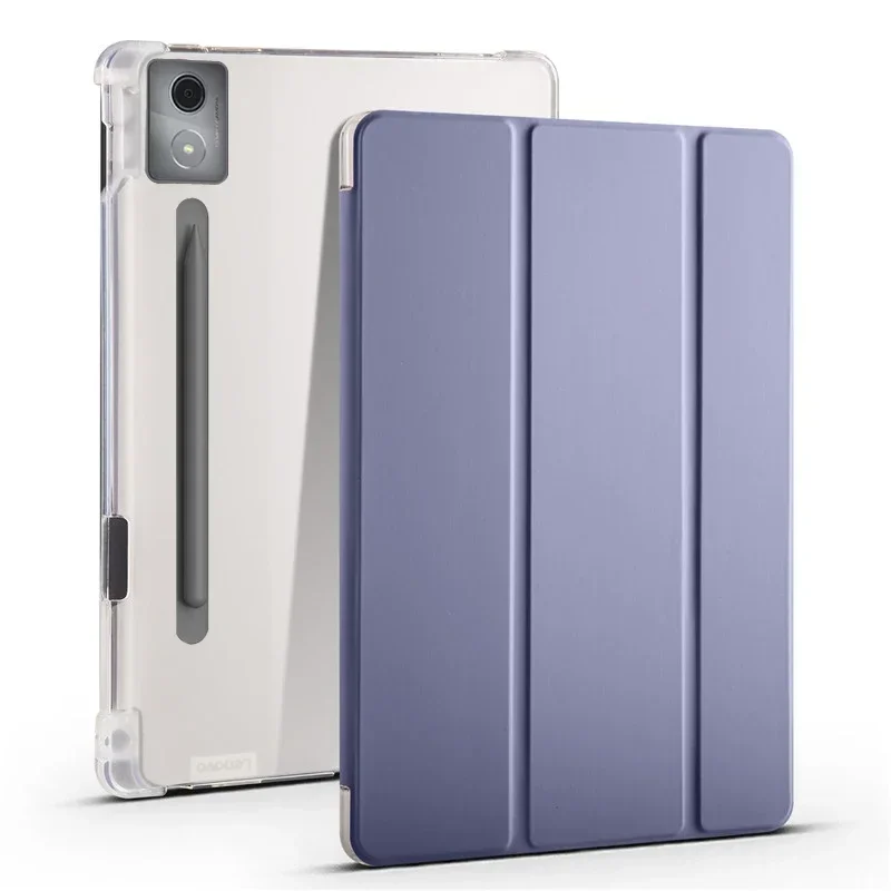 Dreifach faltbare PU-Leder-Sch – Lenovo Tablet P12 Accessories Bewertung und Preis