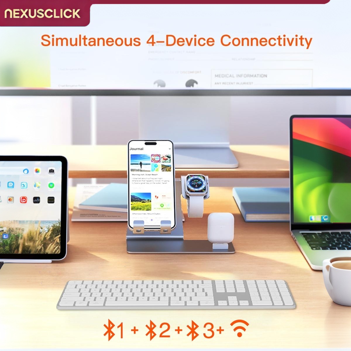 NexusClick 109 Tasten Schlanke – Bluetooth Trackpad Bewertung und Preis