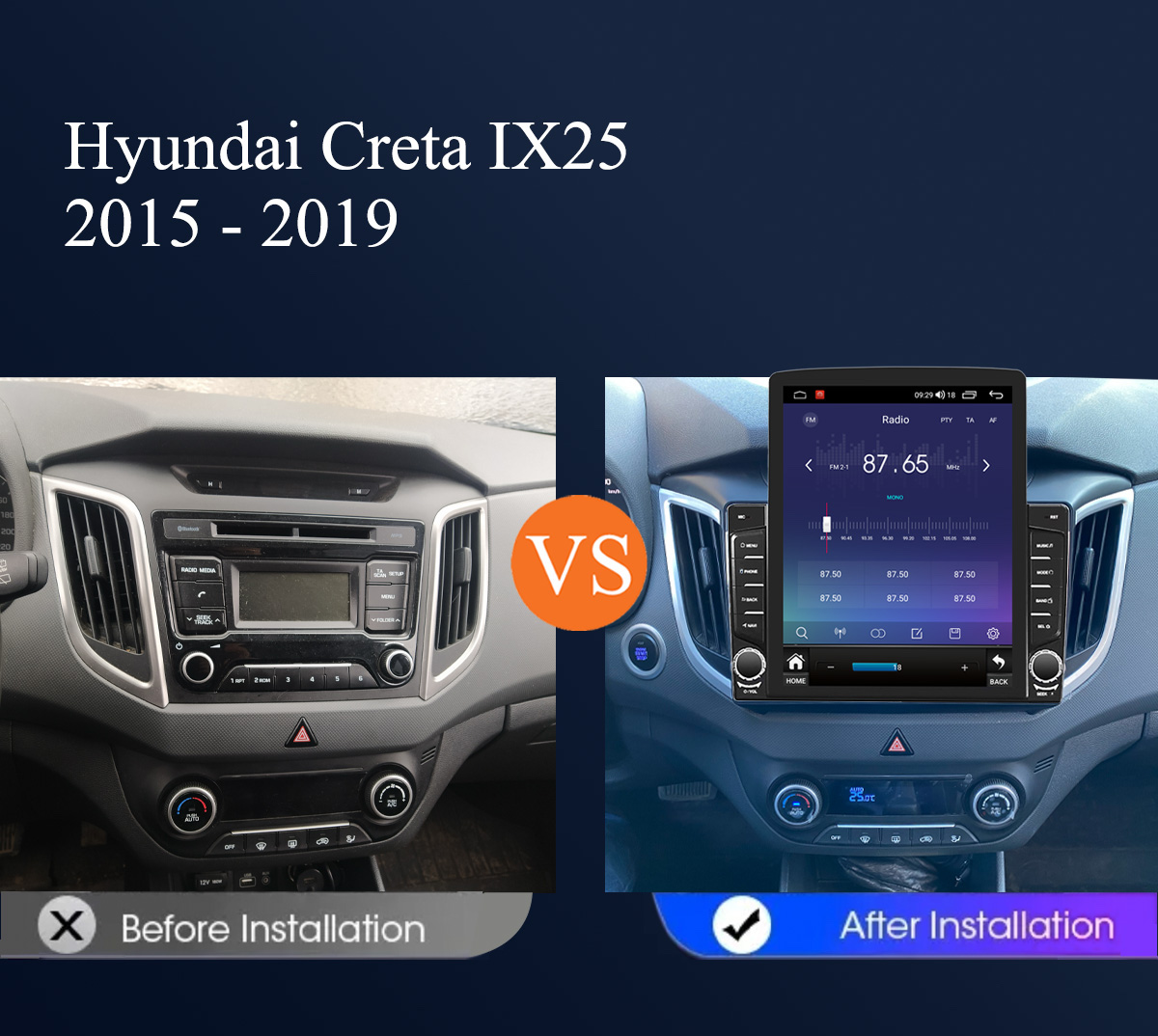 8G+128G Android 14 Für Hyundai – Tablet Danish Mobile & Accessories Bewertung und Preis
