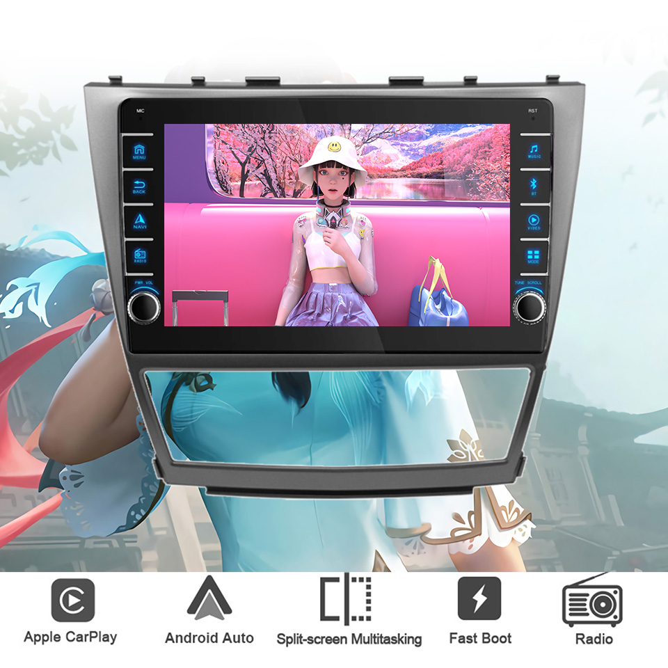 8G + 128G Android 14 Für Toyot – Tablet Danish Mobile & Accessories Bewertung und Preis