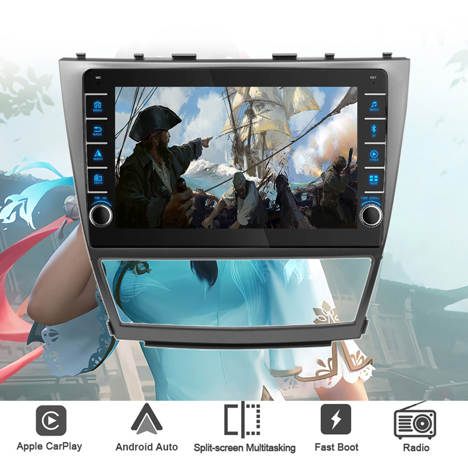 8G + 128G Android 14 Für Toyot – Tablet Danish Mobile & Accessories Bewertung und Preis