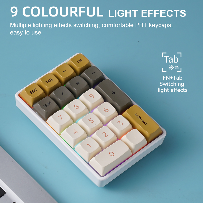 K21 Tri-Mode Mechanisches Nume – Bluetooth Trackpad Bewertung und Preis