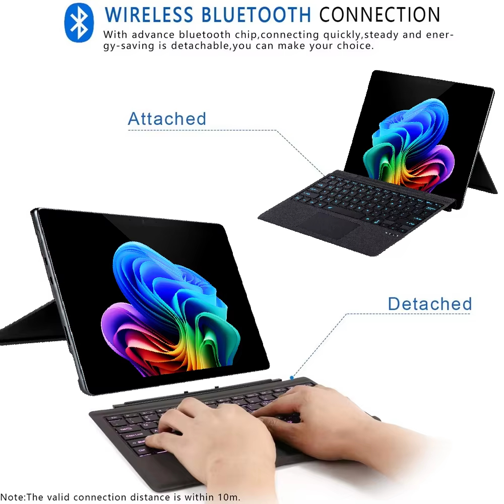 Bluetooth-Tastatur mit Hinterg – Bluetooth Trackpad Bewertung und Preis